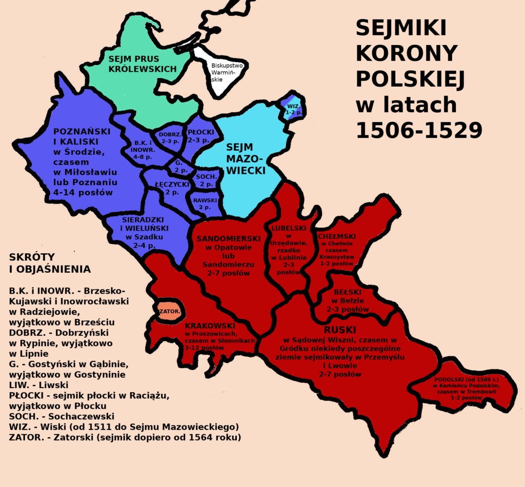 Sejmy do roku 1545